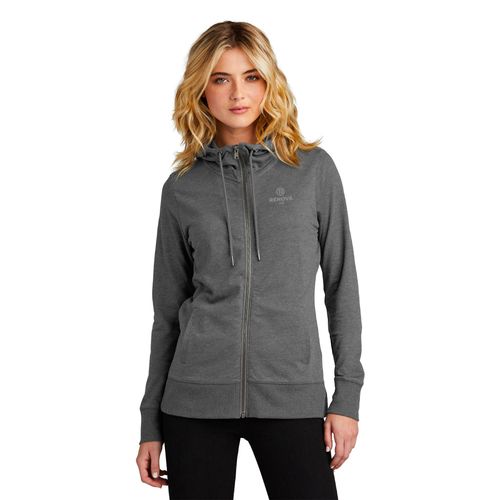District Women's Featherweight French Terry Full-Zip Hoodie image thumbnail