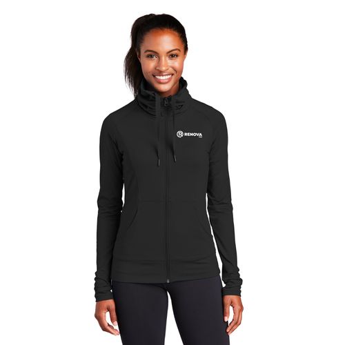Sport-Tek Women's Sport-Wick Stretch Full-Zip Jacket image thumbnail