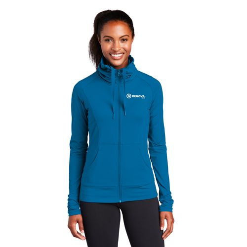 Sport-Tek Women's Sport-Wick Stretch Full-Zip Jacket image thumbnail