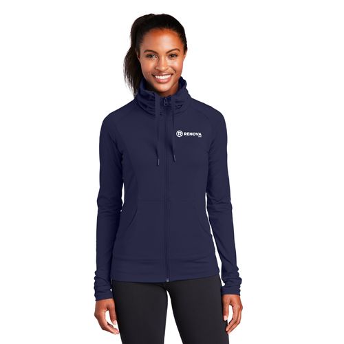 Sport-Tek Women's Sport-Wick Stretch Full-Zip Jacket image thumbnail