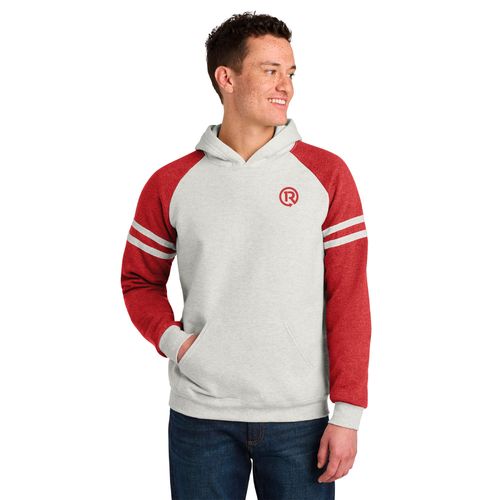 Jerzees Unisex NuBlend Varsity Colorblock Hooded Sweatshirt image thumbnail