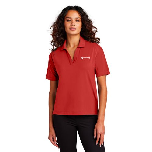 Mercer+Mettle Women's Stretch Jersey Polo image thumbnail