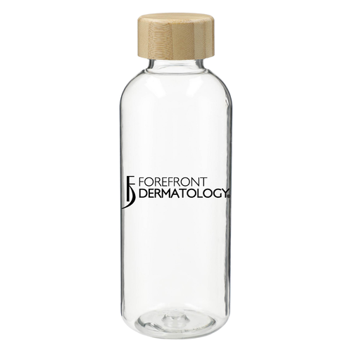 RPET Reusable Bottle with Bamboo Lid 22 oz image thumbnail