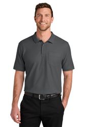 Image of Port Authority Wearever Signature Pique Pocket Polo K200P