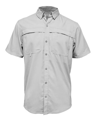 BAW Men Short Sleeve Fishing Shirt image thumbnail