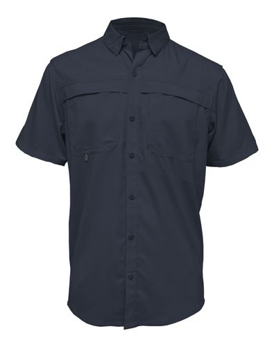 BAW Men Short Sleeve Fishing Shirt image thumbnail