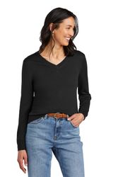 Image of Brooks Brothers Women's Washable Merino V-Neck Sweater BB18411