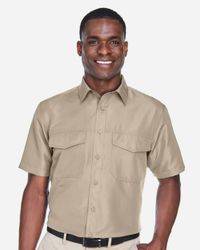 Image of Men's Key West Short Sleeve Performance Staff Shirt - M580