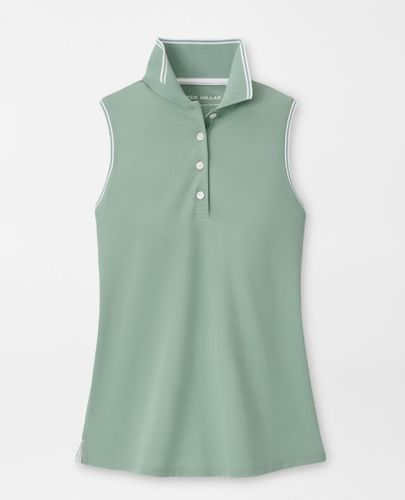 Peter Millar Canterbury Tipped Sport Mesh Sleeveless Polo image thumbnail