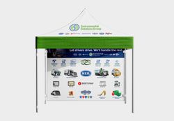 Image of ESG Overview 10' Back wall (canopy tent sold separately)