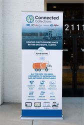 Image of ESG Connected Collections 3' Retractable Banner Stand