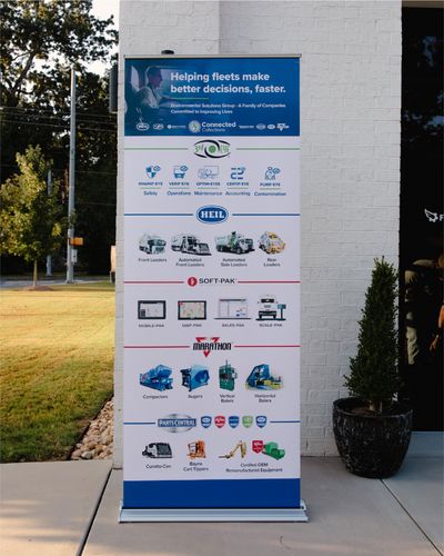 ESG Overview 3' Retractable Banner Stand image thumbnail