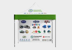 Image of ESG Standard 10' Back wall (canopy tent sold separately)