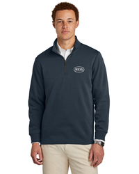 Image of Brooks Brothers Double-Knit 1/4-Zip