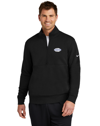 Nike Club Fleece Sleeve Swoosh 1/2-Zip image thumbnail