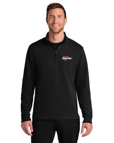 Port Authority Wearever Signature Double Pique 1/4-Zip image thumbnail