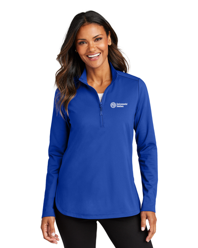 Port Authority Ladies C-FREE Double Knit 1/4-Zip image thumbnail