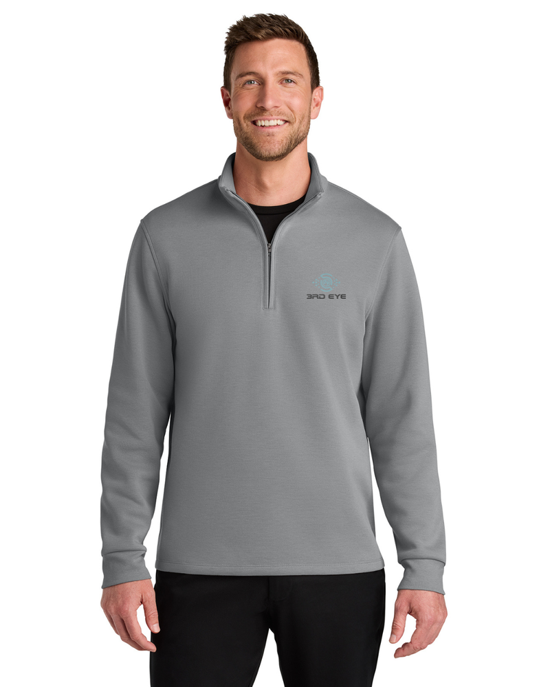 Port Authority Wearever Signature Double Pique 1/4-Zip primary image