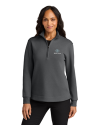 Image of Port Authority Women's Wearever Signature Double Pique 1/4-Zip