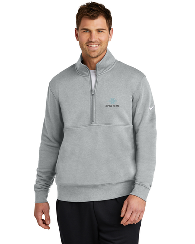 Nike Club Fleece Sleeve Swoosh 1/2-Zip image thumbnail