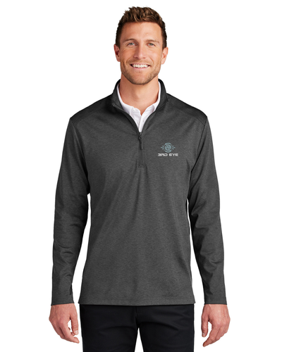 Port Authority C-FREE Double Knit 1/4-Zip image thumbnail