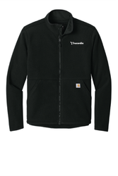 Image of Carhartt® Textured Full-Zip Fleece Jacket