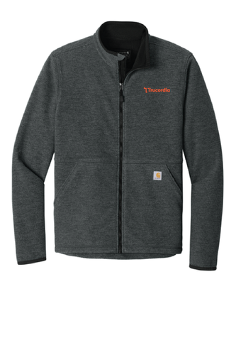 Carhartt® Textured Full-Zip Fleece Jacket image thumbnail