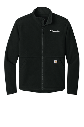 Carhartt® Textured Full-Zip Fleece Jacket image thumbnail