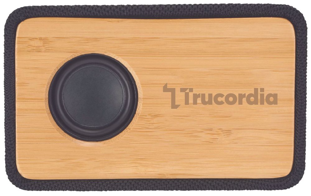 Boundary Natural Bamboo Bluetooth Speaker primary image