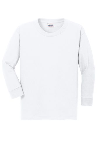 Gildan Youth Heavy Cotton 100% Cotton Long Sleeve T-Shirt. 5400B image thumbnail