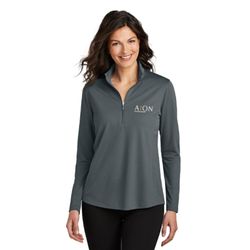 Image of  Port Authority Ladies Dry Zone UV Micro-Mesh 1/4 Zip