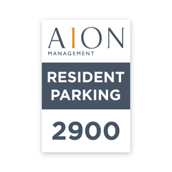 Image of Parking Window Clings - Variable Data