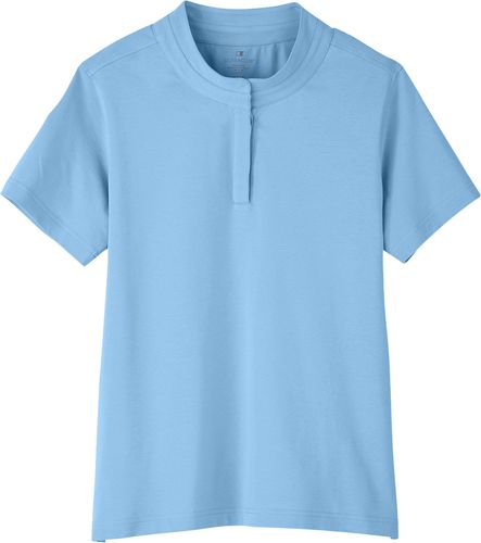 UltraClub Ladies' Lakeshore Stretch Cotton Performance Polo image thumbnail