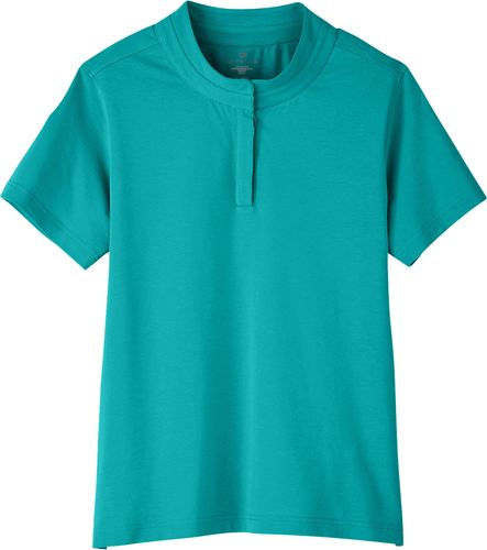 UltraClub Ladies' Lakeshore Stretch Cotton Performance Polo image thumbnail