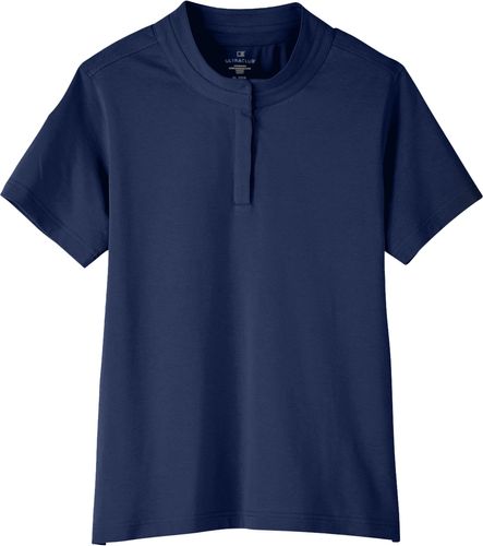 UltraClub Ladies' Lakeshore Stretch Cotton Performance Polo image thumbnail