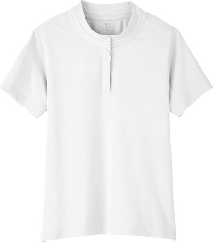 UltraClub Ladies' Lakeshore Stretch Cotton Performance Polo image thumbnail