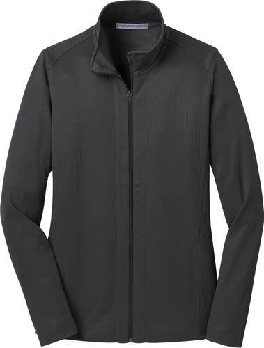 Port Authority Ladies Vertical Texture Full-Zip Jacket image thumbnail