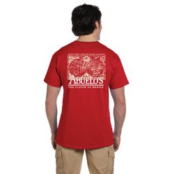 Image of Red Ultra Cotton Passport Tee (STOCK)