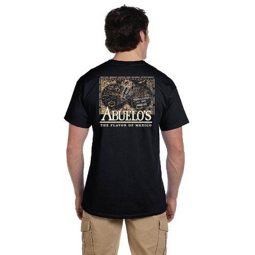 OLD Abuelo's Black Passport Tee (STOCK) image thumbnail