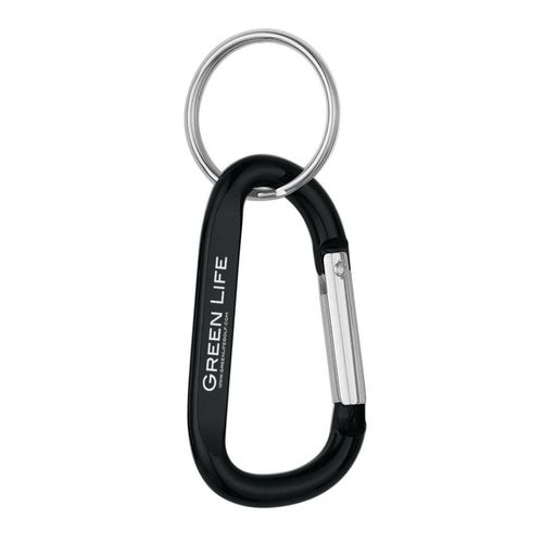 8mm Carabiner With Split Ring image thumbnail