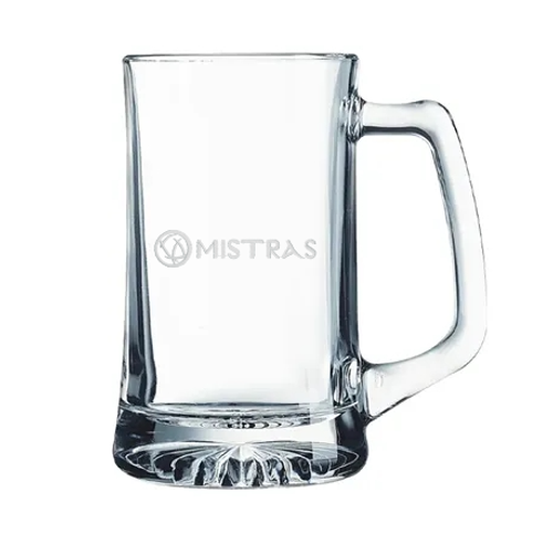 Polar Camel 14 oz Glass Beer Mug w/ Handle image thumbnail