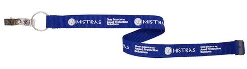 1" Silkscreen Lanyard with Breakaway Release - Domestic  image thumbnail