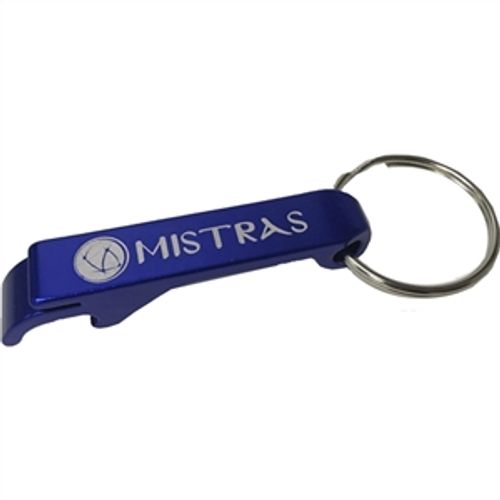 Aluminum Bottle/Can Opener Key Ring image thumbnail