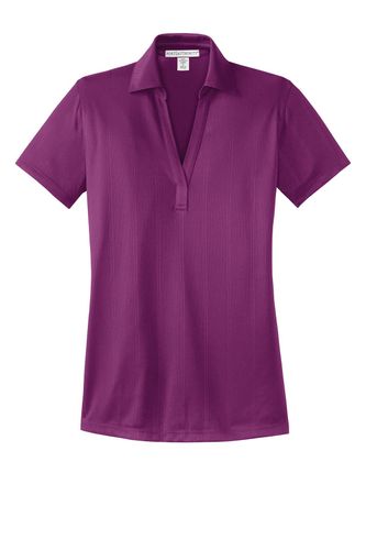 Port Authority Women's Performance Fine Jacquard Polo. L528 image thumbnail