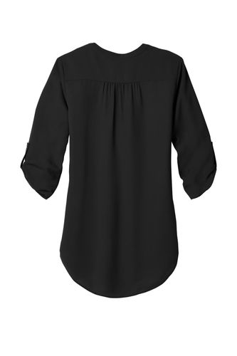Port Authority Ladies 3/4-Sleeve Tunic Blouse. LW701 image thumbnail Port Authority Ladies 3/4-Sleeve Tunic Blouse. LW701 image thumbnail
