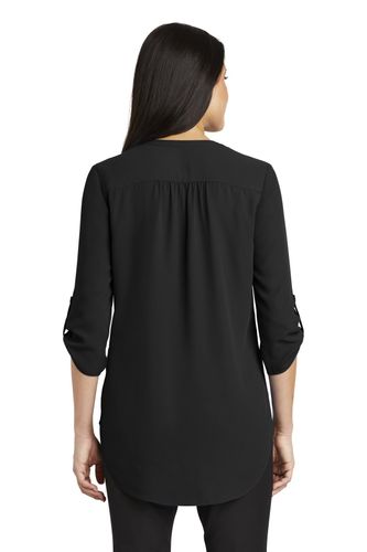 Port Authority Ladies 3/4-Sleeve Tunic Blouse. LW701 image thumbnail Port Authority Ladies 3/4-Sleeve Tunic Blouse. LW701 image thumbnail