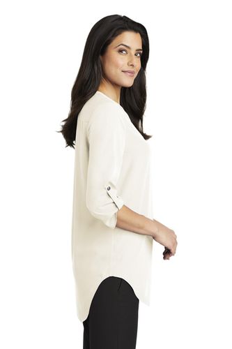 Port Authority Ladies 3/4-Sleeve Tunic Blouse. LW701 image thumbnail Port Authority Ladies 3/4-Sleeve Tunic Blouse. LW701 image thumbnail