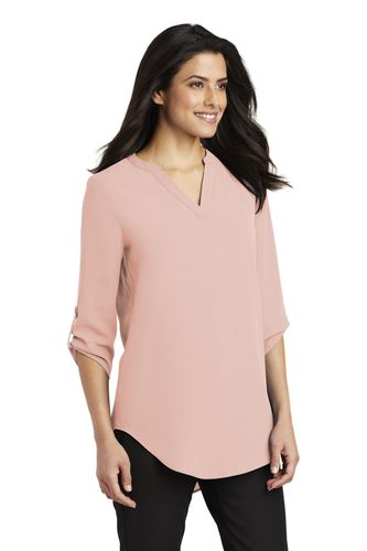Port Authority Ladies 3/4-Sleeve Tunic Blouse. LW701 image thumbnail Port Authority Ladies 3/4-Sleeve Tunic Blouse. LW701 image thumbnail