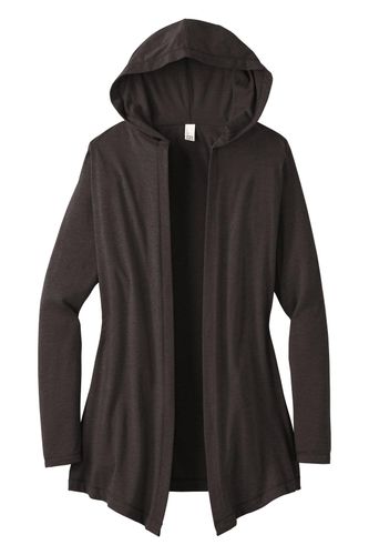 District Women's Perfect Tri Hooded Cardigan. DT156 image thumbnail