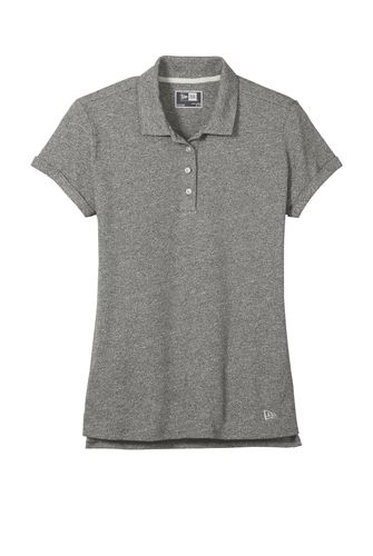 New Era Ladies Slub Twist Polo LNEA301 image thumbnail New Era Ladies Slub Twist Polo LNEA301 image thumbnail